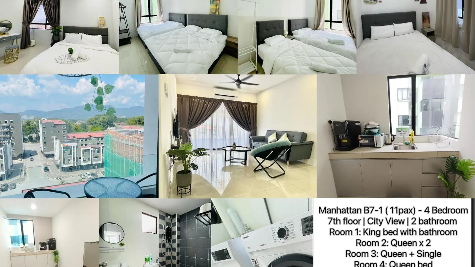 Ipoh Waterpark Manhattan Premium Suites By Iwh Suites 말레이시아